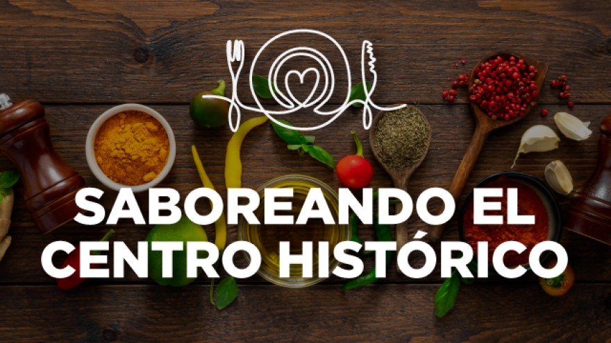 Colección de libros "Saboreando el Centro Histórico" de Rodrigo Llanes